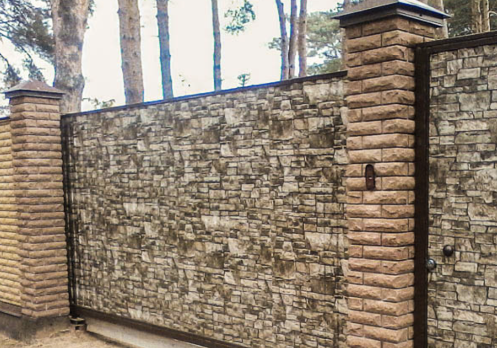 Пример забора