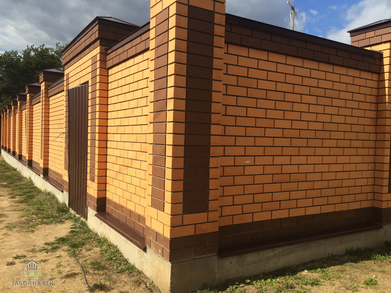 Пример забора