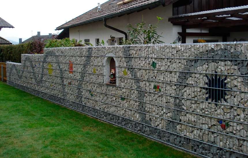 Пример забора