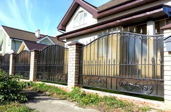 Пример забора