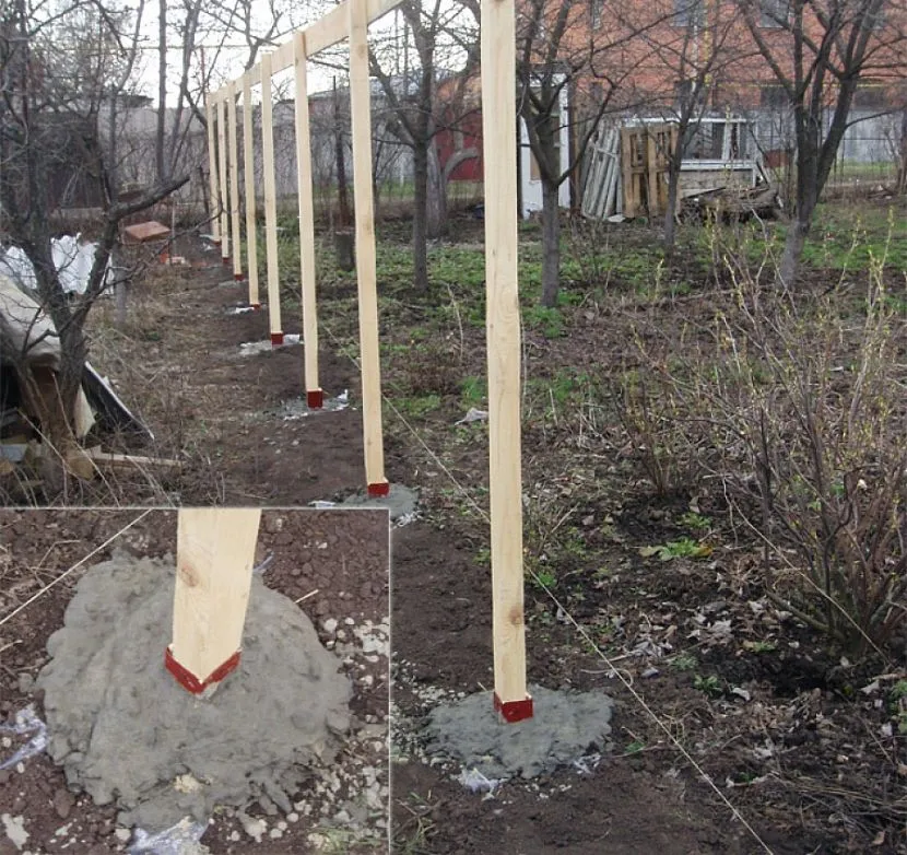 Даже прочную древесину дуба и смолистую сосны необходимо защищать от подземной влаги