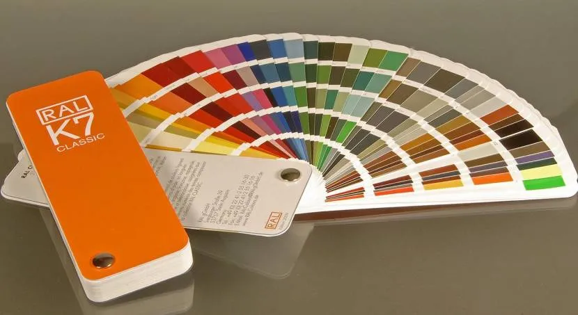 Каталог цветов RAL